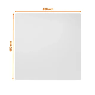 Whiteboard Nobo frameloos modulair 45x45cm van Nobo – productfoto 3 van 5