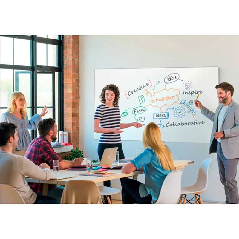 Whiteboard Nobo Impression Pro 45x60cm emaille van Nobo – productfoto 3 van 6
