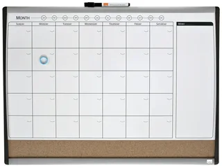 Planificateur De Tableau Blanc Magnétique 58x43 Cm de Nobo – photo produit 1 sur 4