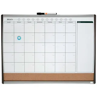 Planificateur De Tableau Blanc Magnétique 58x43 Cm de Nobo – photo produit 2 sur 4