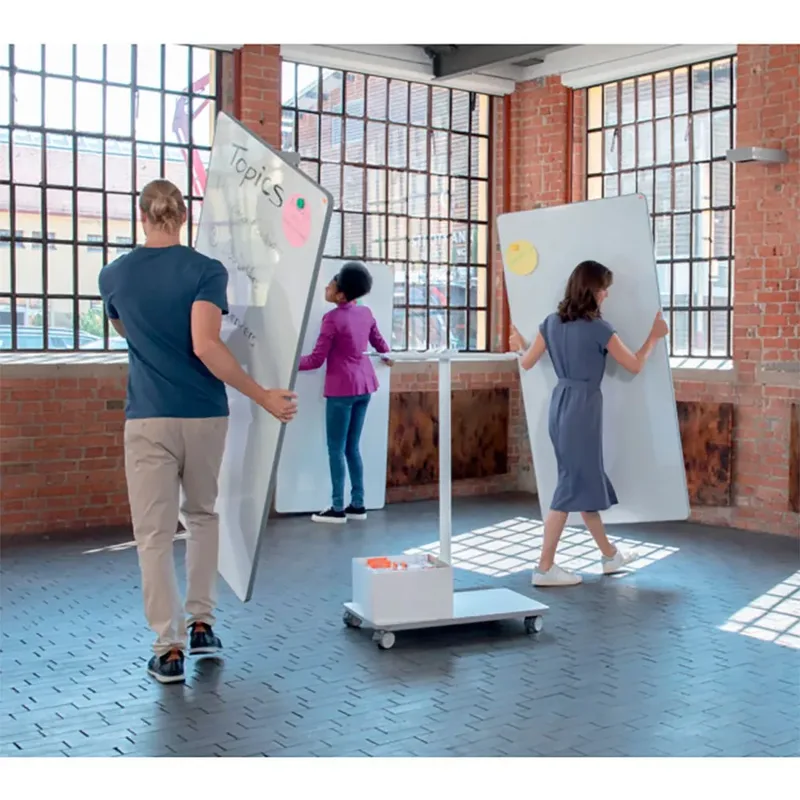 Whiteboard Nobo Move & Meet 1800x900mm X de Nobo – photo produit 6 sur 6