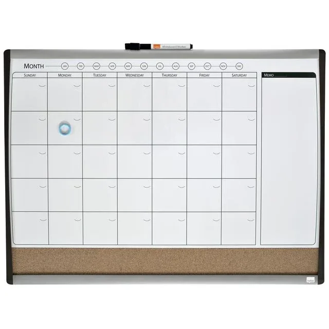 Whiteboard nobo planner prikbord 585x430mm | 6 stuks de Nobo – photo produit