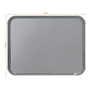 Whiteboard Nobo Slim Line 22x28cm zilver de Nobo – photo produit 3 sur 4