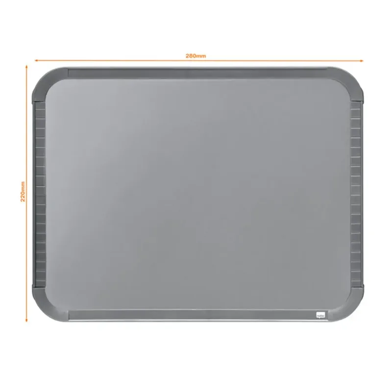 Whiteboard Nobo Slim Line 22x28cm zilver de Nobo – photo produit 3 sur 4