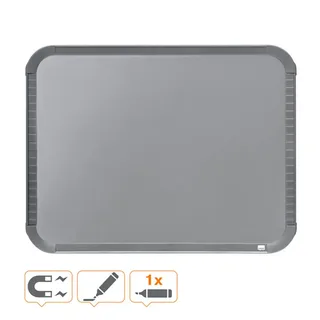 Whiteboard Nobo Slim Line 22x28cm zilver de Nobo – photo produit 4 sur 4