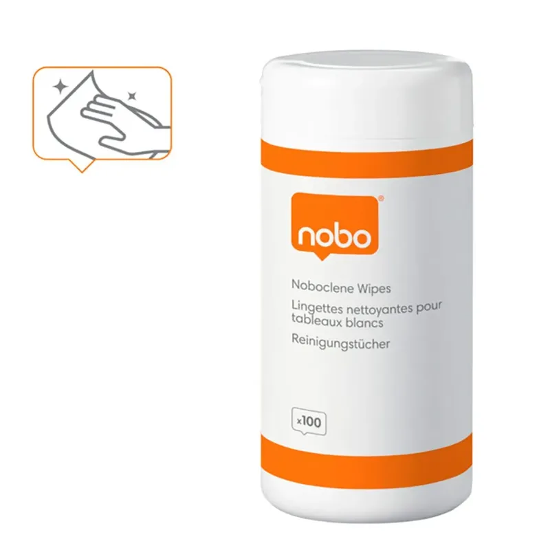 Lingette Pour Tableau Blanc 100 Unités de Nobo – photo produit 2 sur 3
