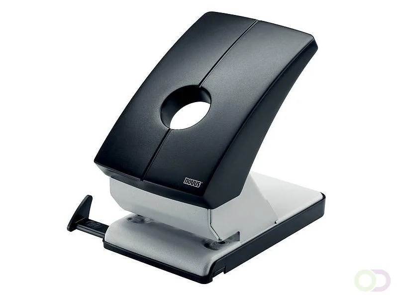 perforator B260 voor 60 vel met aanleg grijs van Novus – productfoto