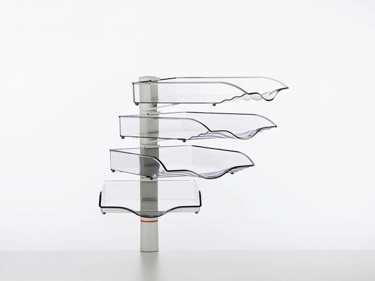 Briefablage-Schwenkflügler 26,4 x 39,4 x 50,0 cm lichtgrau de Novus – photo produit