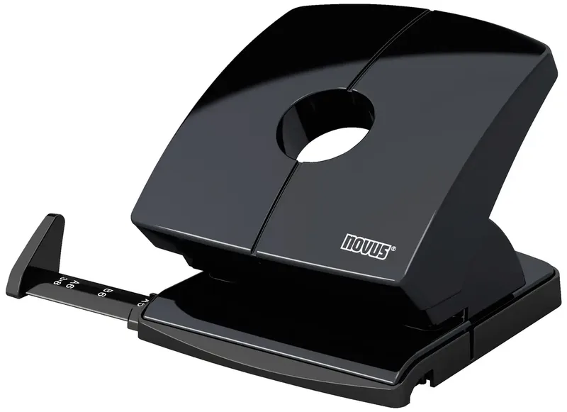 Office 025-0614 Bürolocher B 230 Schwarz max. Einstellformat: DIN A4 30 Bl. (80 g/m²) de Novus – photo produit