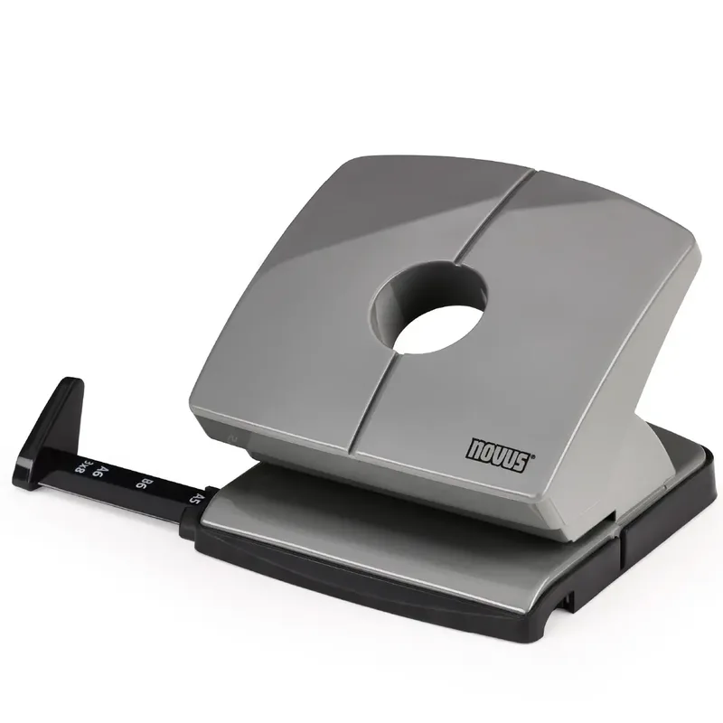Office 025-0656 Bürolocher B 220 COLOR ID 2.0 Grau 20 Bl. (80 g/m²) de Novus – photo produit