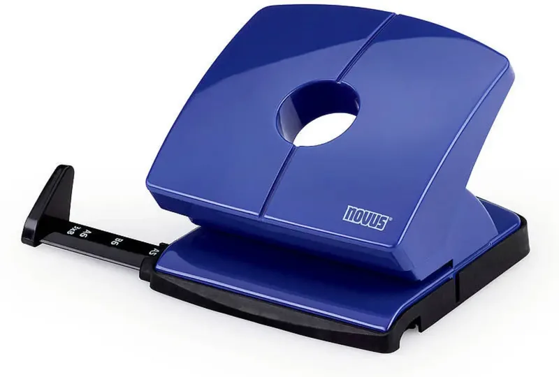 Office 60-B22003 Bürolocher Locher B220 mit AS 20Blatt blau Blau 20 Bl. (80 g/m²) fra Novus – produktbillede