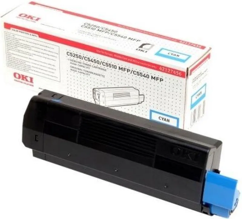 C5250 - Tonercartridge - Hoge capaciteit by OKI in Cyaan – product photo