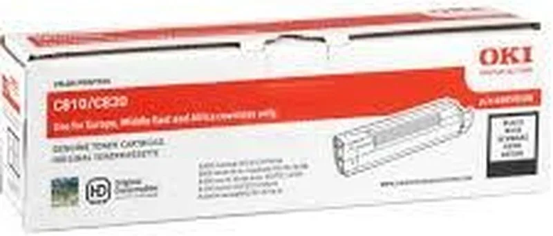 C810, C830 tonercartridge de OKI en Noir – photo produit