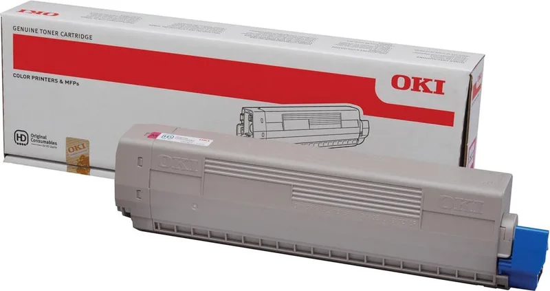 C822 tonercartridge by OKI in Magenta – product photo