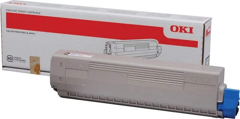 C831 C841 tonercartridge van OKI in Zwart – productfoto
