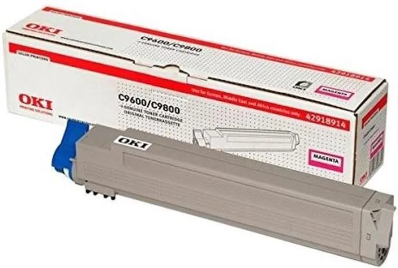 C96/98 - Tonercartridge Magenta van OKI in Magenta – productfoto