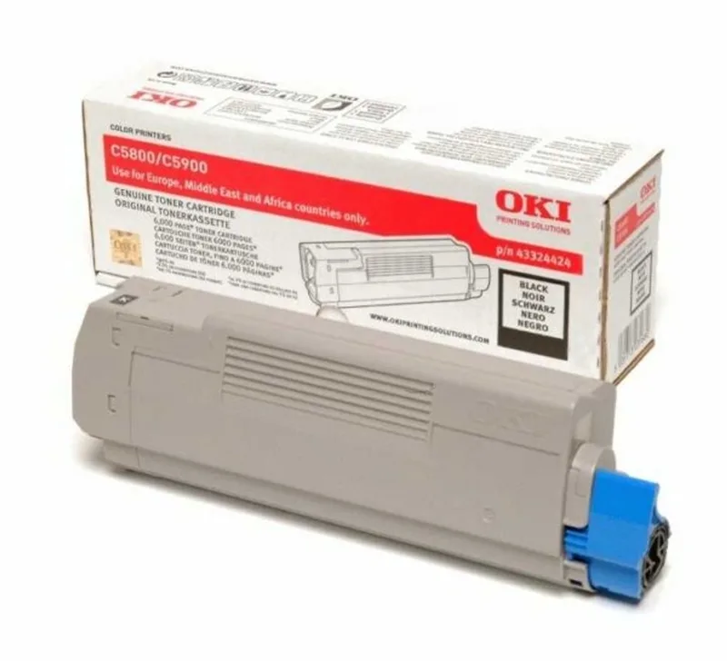 Oki 43324424 - Tonercartridge de OKI en Noir – photo produit