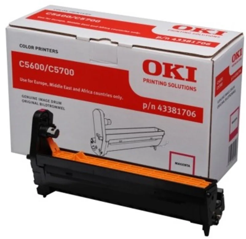 OKI - 43381706 - Drum Kit LET OP: Geen Toner! by OKI in Magenta – product photo