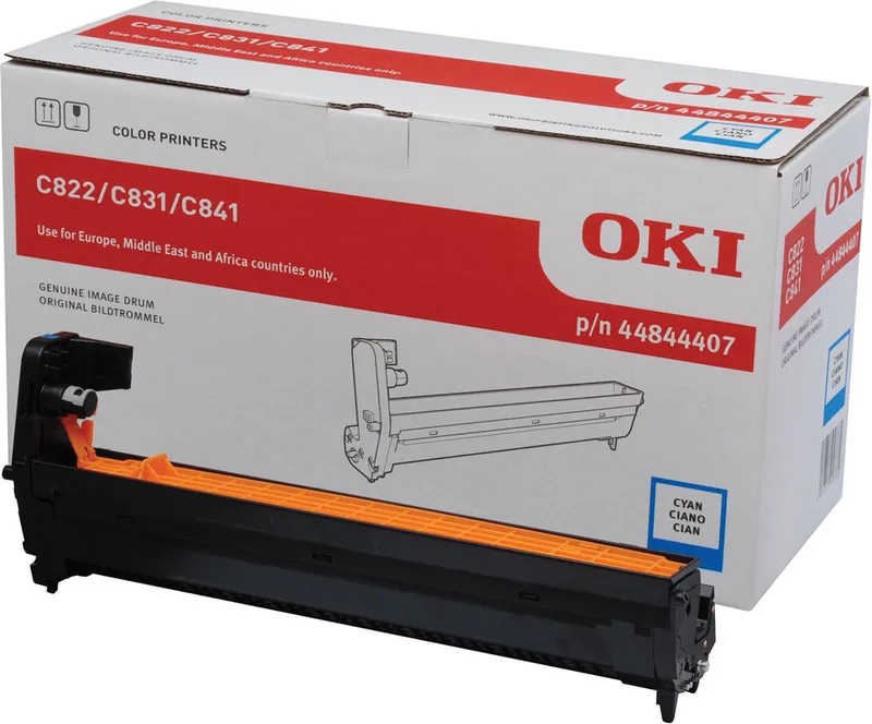 OKI - 44844407 - Drum Kit LET OP: Geen Toner! by OKI in Cyan – product photo
