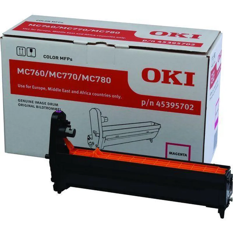 OKI - 45395702 - Drum Kit LET OP: Geen Toner! fra OKI i Magenta – produktbillede