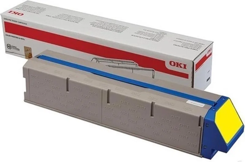 OKI 45536553 tonercartridge 1 stuk(s) Origineel de OKI en Jaune – photo produit