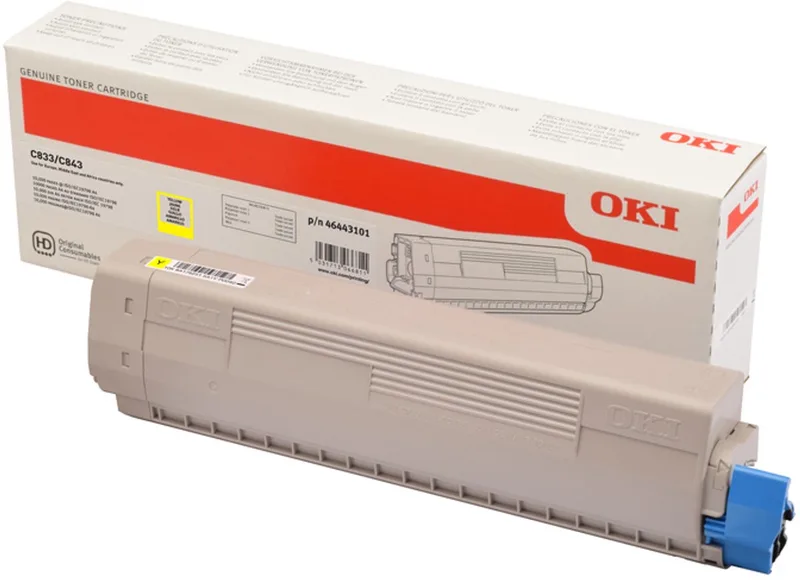 OKI - 46443101 - Toner by OKI in Yellow – product photo