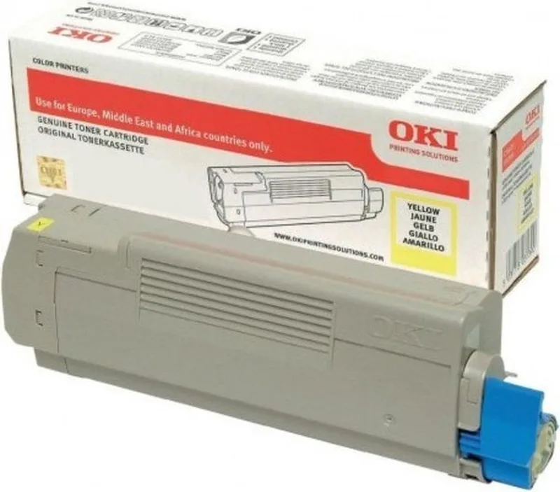 OKI - 46471101 - Toner från OKI i Gul – produktbild