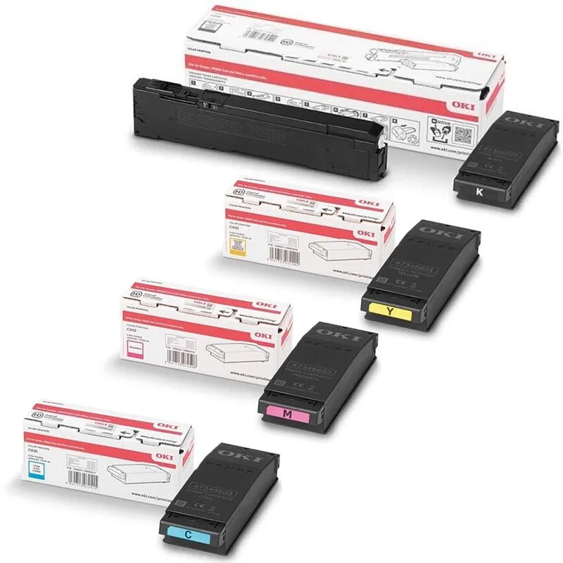 Original Toner 4er Multipack für C650DN fra OKI – produktbillede