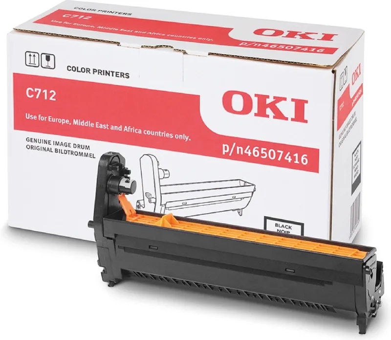 Schwarz - Trommel-Kit - für C712dn, 712n (46507416) von OKI – Produktfoto