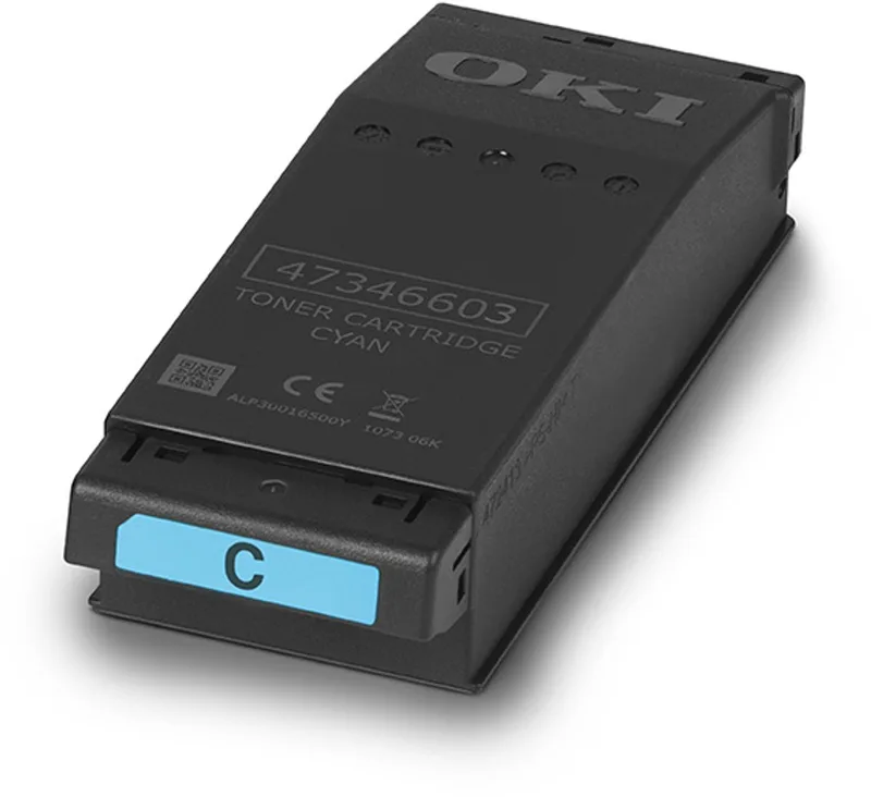 Toner 6K pour C650 by OKI in Cyan – product photo