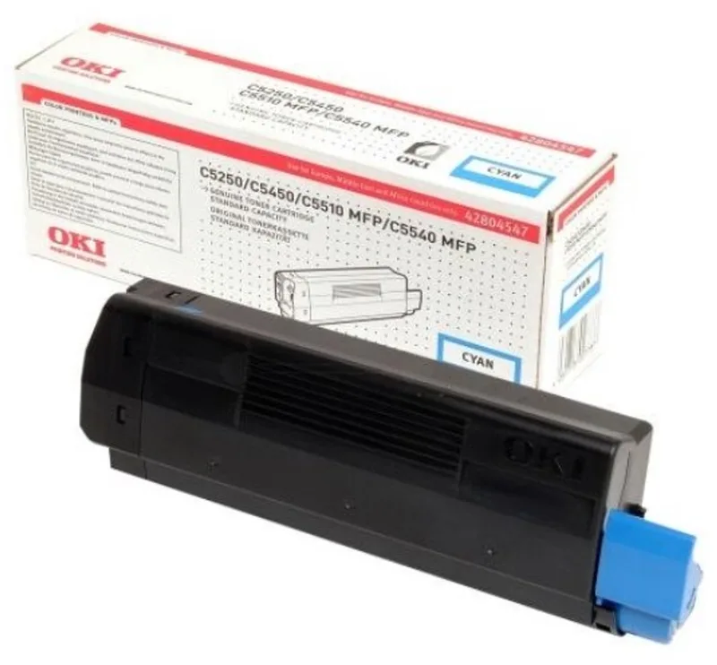 Toner C5250 blauw by OKI in Cyaan, Cyan – product photo