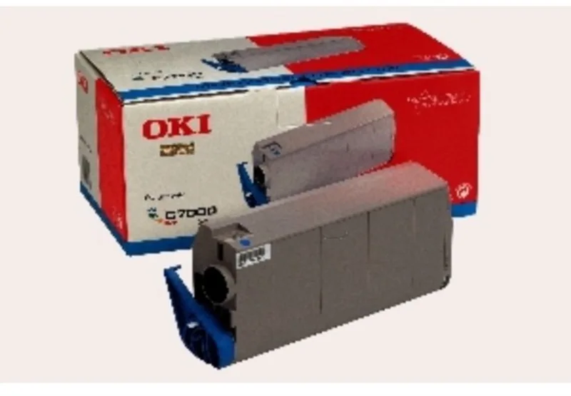 Toner C7200/7400 blauw by OKI in Cyaan – product photo