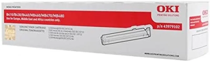 Toner OKI 43979102 Black från OKI i Svart – produktbild