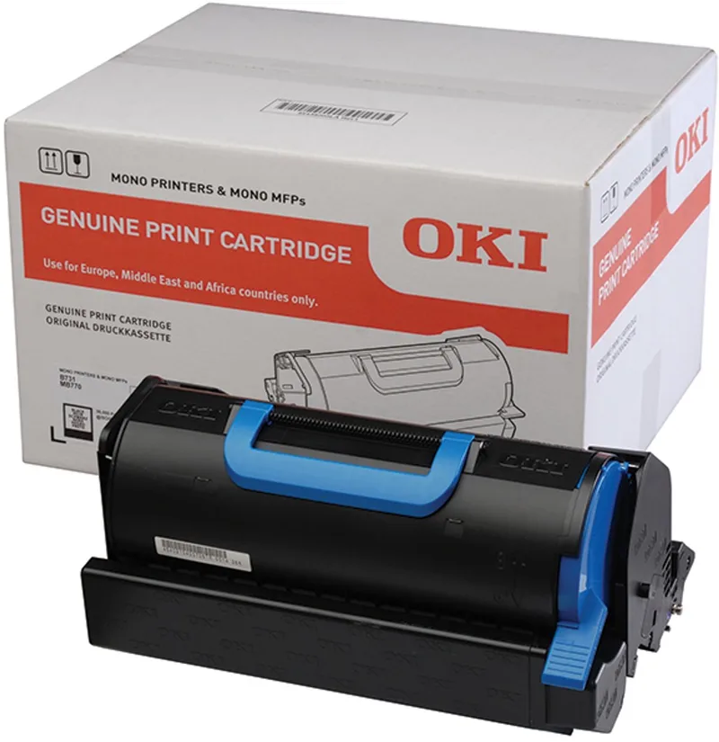 Toner OKI 45439002 Black von OKI in Schwarz – Produktfoto