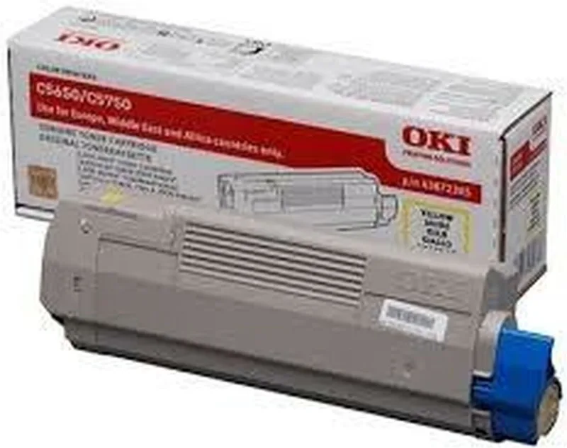 Tonercartridge C5650 Geel van OKI in Geel – productfoto