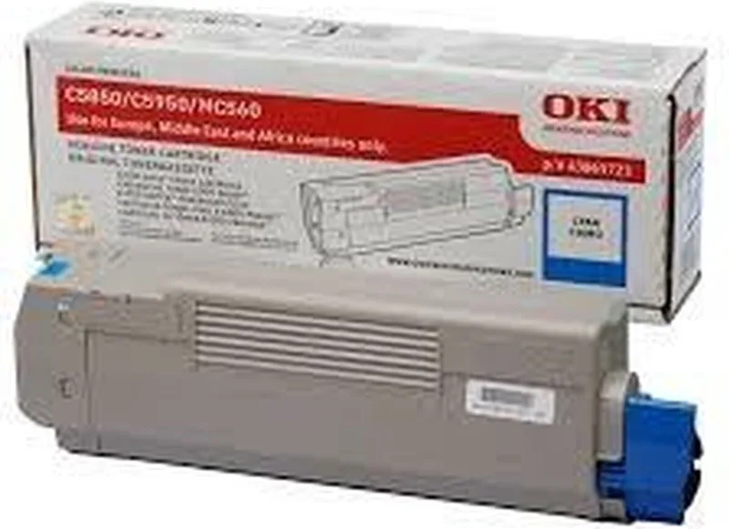 Tonercartridge C5850 - Cyaan van OKI in Cyaan – productfoto