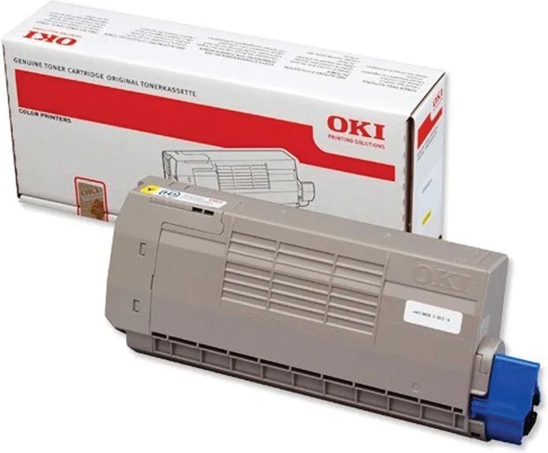 Tonercartridge C710 geel von OKI in Gelb – Produktfoto
