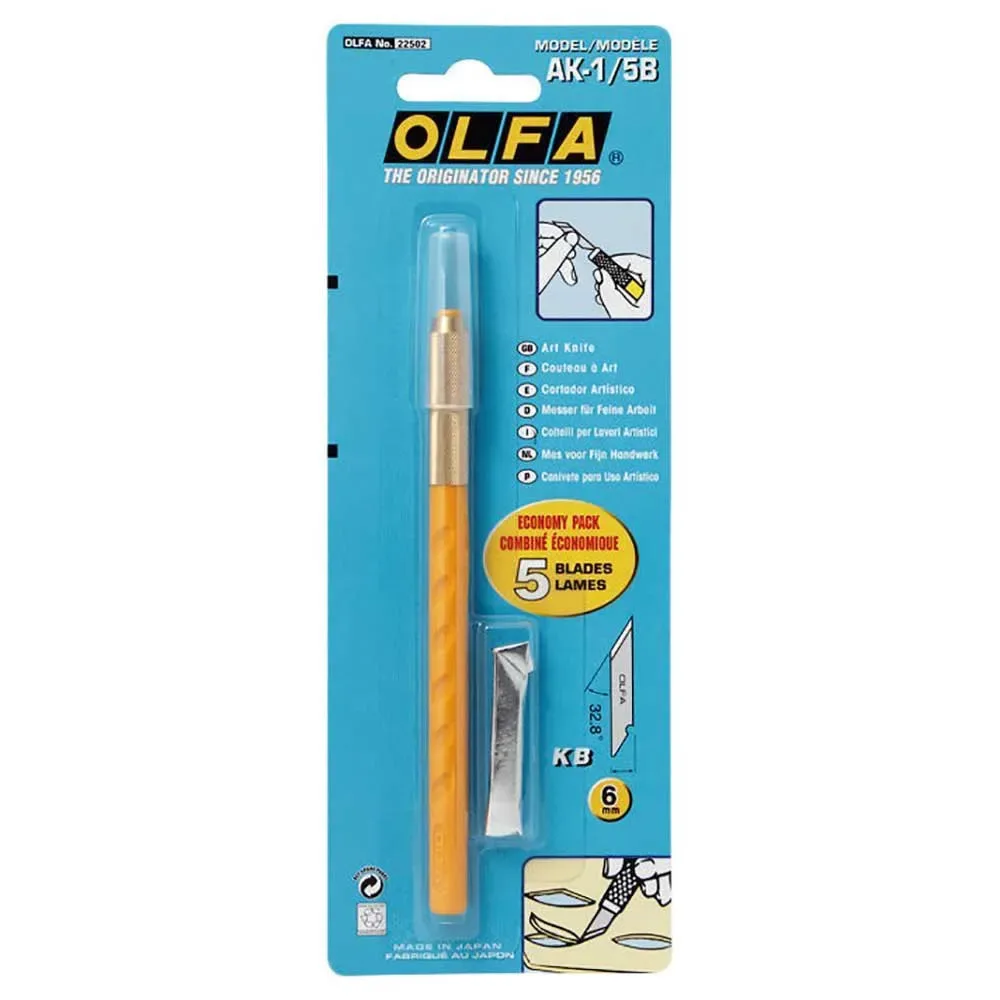 Cutter Ak-1 Avec 5 Lames de Olfa – photo produit