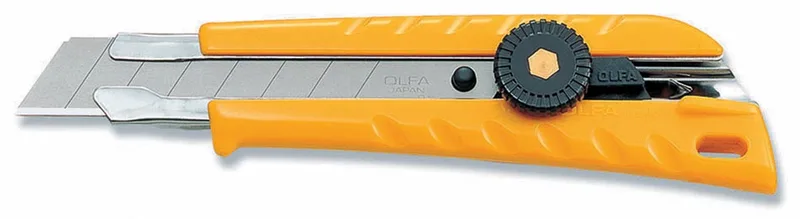 Cutter L-1 Green, 18 mm, geel de Olfa – photo produit