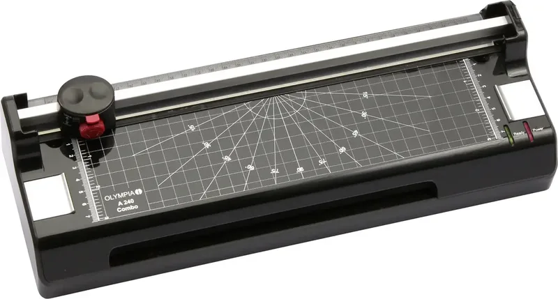 DIN A4 Laminator met rolsnijder A 240 Combo 3114 van Olympia – productfoto