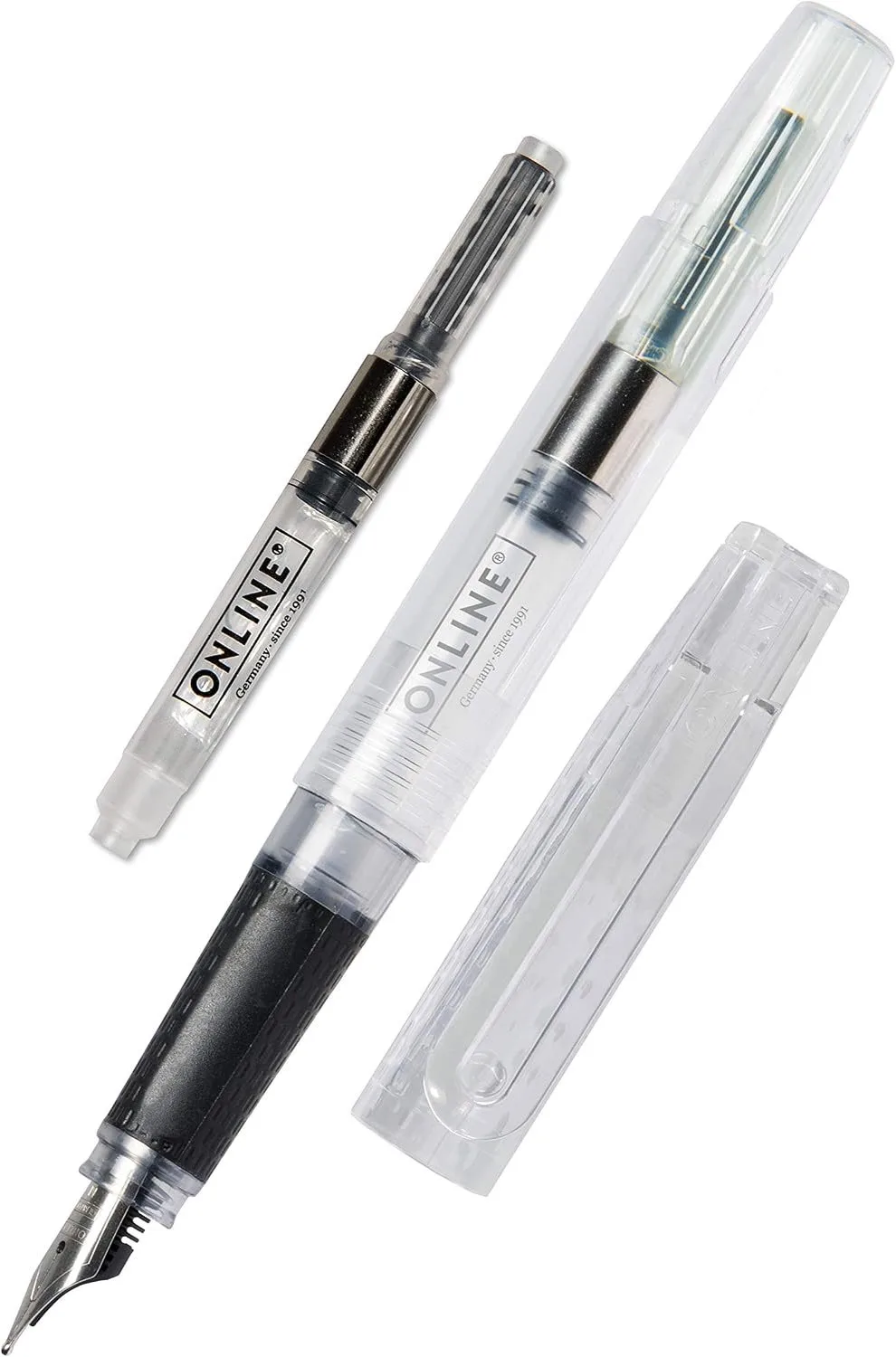 Bachelor Vulpen, Transparant, Iridium Pen F, Ergonomische Grip de Online – photo produit