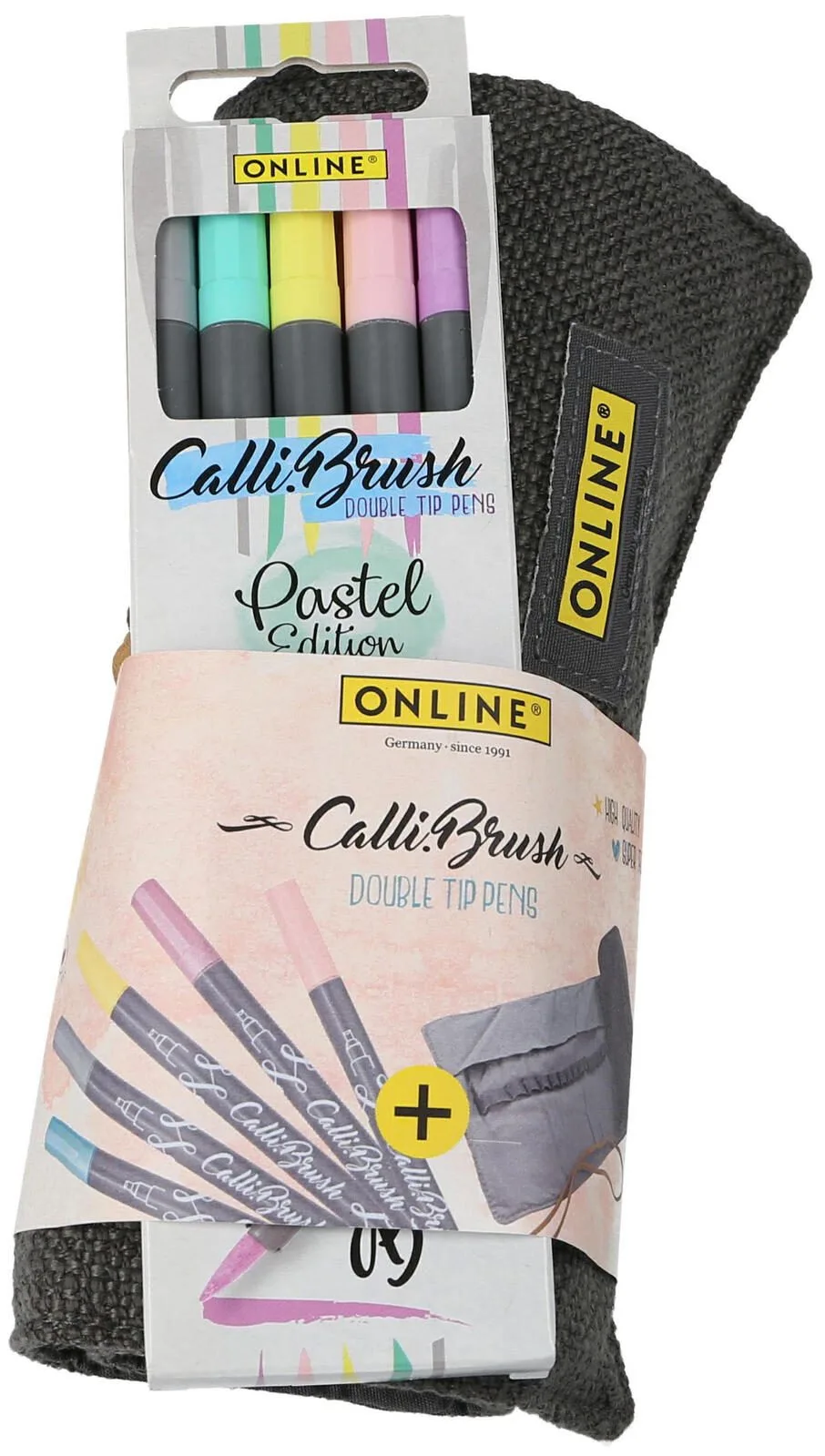 Brush-Pen Mehrfarbig 2.0 mm van Online – productfoto