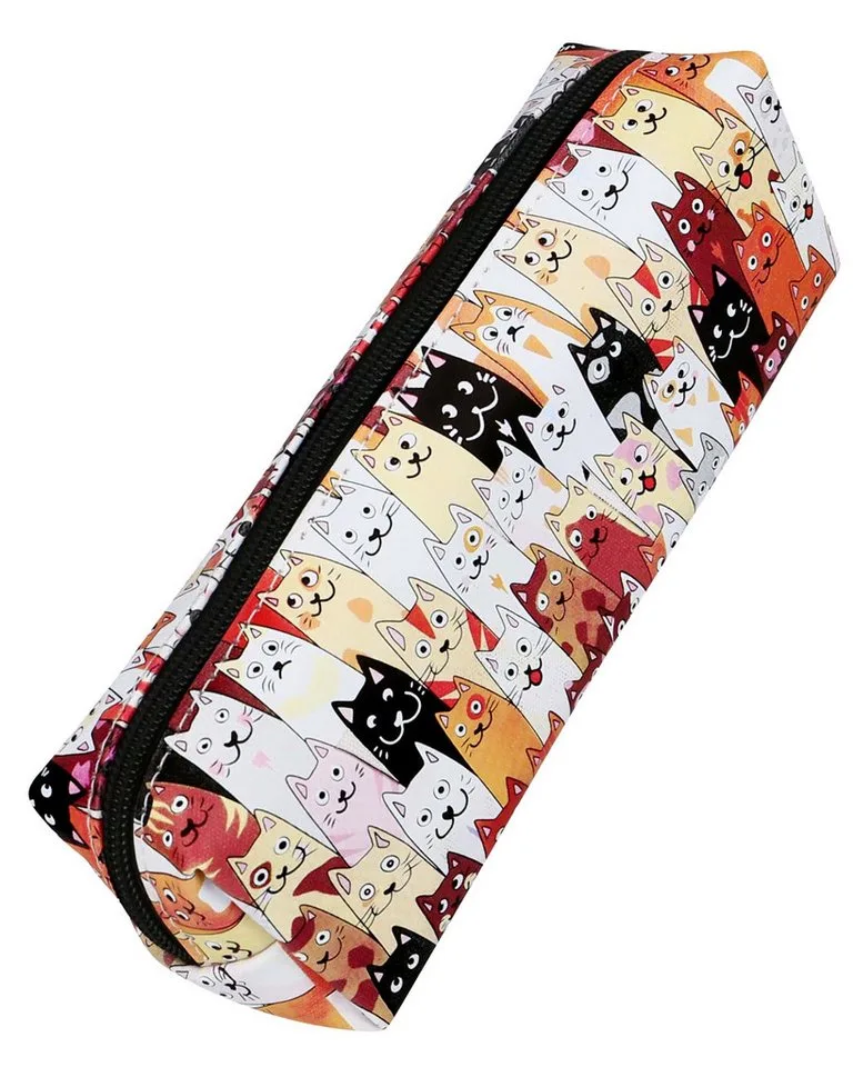 Federmäppchen Schlampermäppchen, (für die Schule), große Federtasche für Stifte, Schlamperetui Kinder, Teenager van Online in Meerkleurig – productfoto