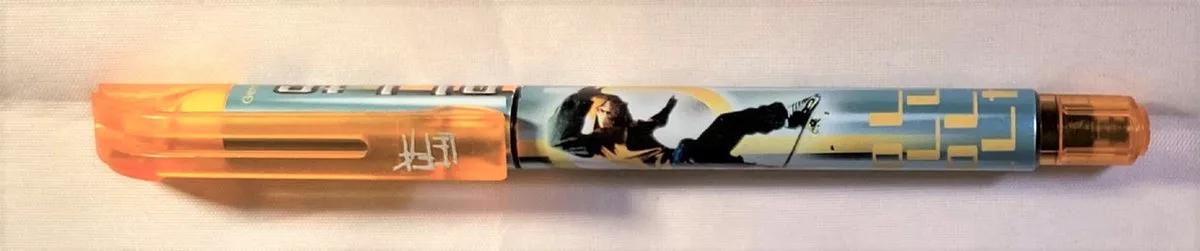 inktpen 'OLLIE'' de Online en Blauw en geel – photo produit