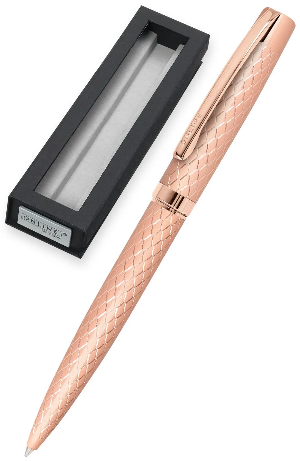 Kugelschreiber 0,6 mm Rosegold, Schreibfarbe: schwarz by Online – product photo