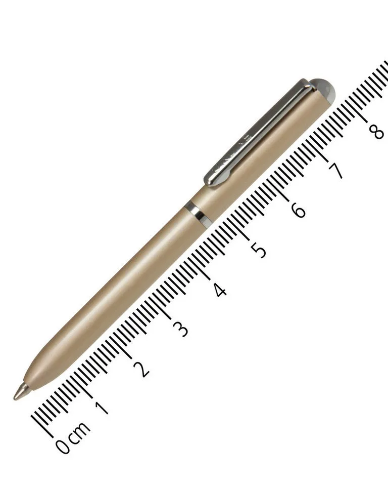 Kugelschreiber Mini Portemonnaie Drehkugelschreiber, inkl. Standard D1-Qualitätsmine, blauschreibend by Online in Champagne – product photo