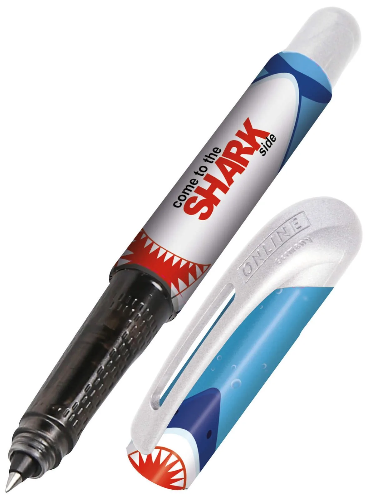 Rollerball College Shark Tintenroller mehrfarbig 0.7 mm Schreibfarbe: Blau by Online – product photo
