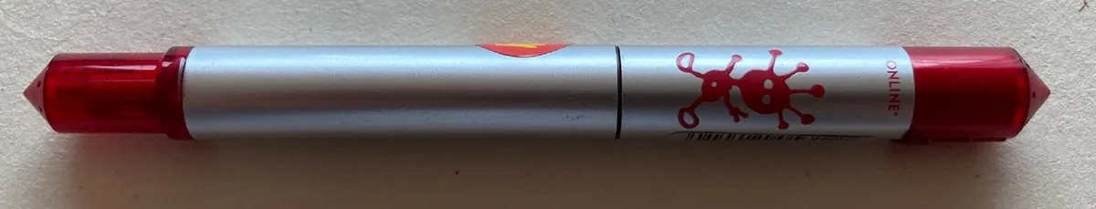 vulpen 'alien' – rood/zilver de Online en Argent – photo produit