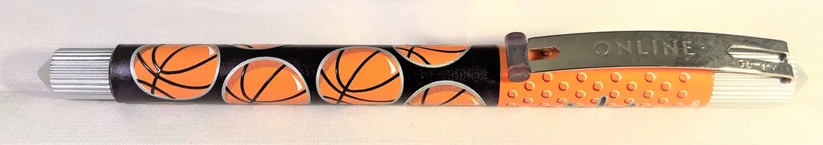 vulpen 'basketbal ' de Online en Zwart en oranje – photo produit