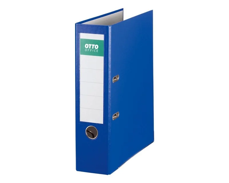 Aktenordner Exclusive I, DIN A4 breit 8 cm von Otto Office in Blau – Produktfoto